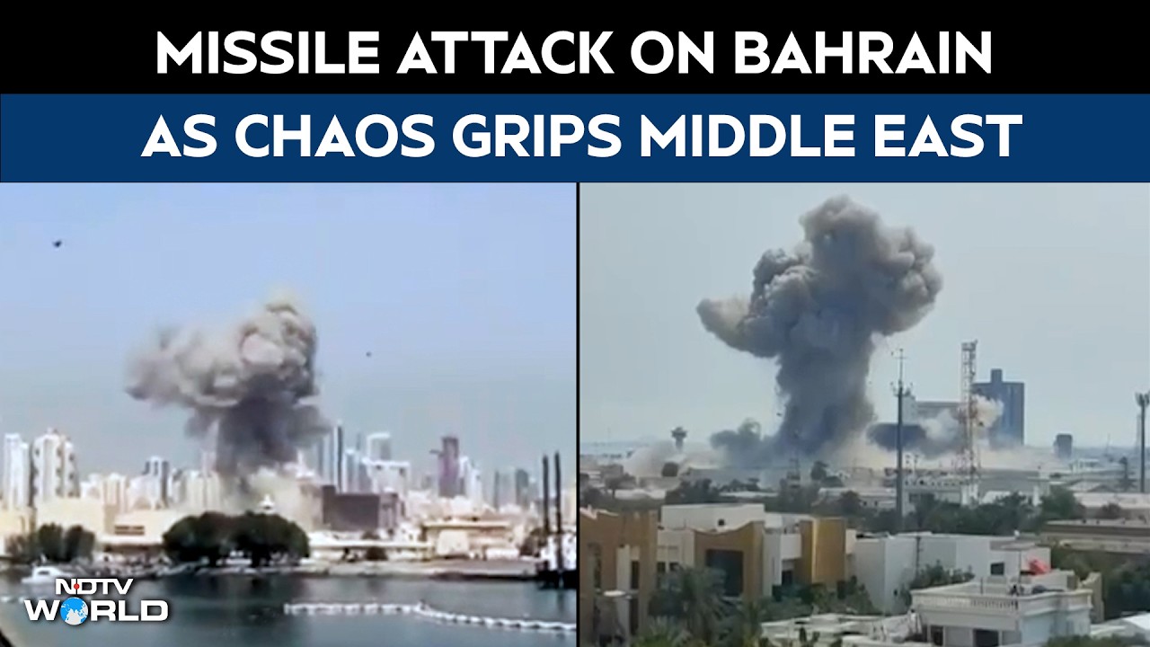 Iran Missile Attack | Missile Attack On US Navy Base In Bahrain As Chaos Grips Middle East