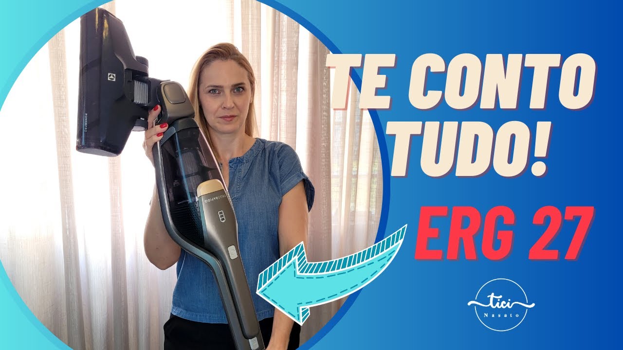 O aspirador vertical diferente de todos os outros!
