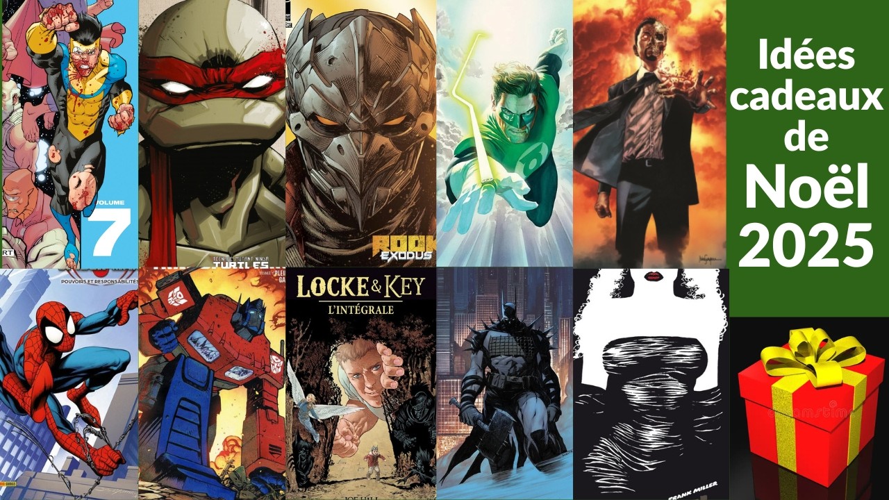 Idées cadeaux comics pour Noël (la vidéo est beaucoup trop longue 😅)