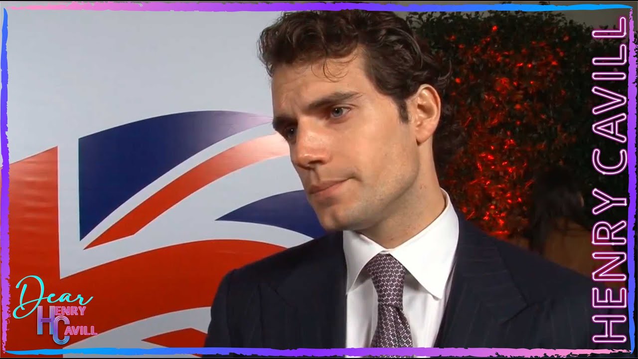 Henry Cavill❤️ GREAT British Film Reception at British Gina Carano
