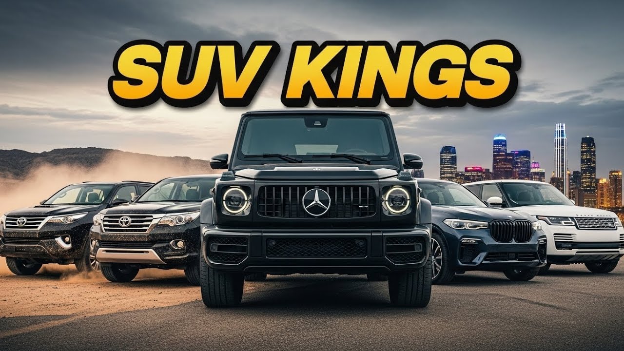 Top 5 Most Popular SUVs of 2026 🚙 | Land Cruiser vs X7 vs G63 vs Range Rover vs Fortuner