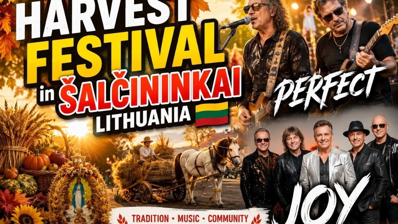 Harvest festival in Šalčininkai (Lithuania)