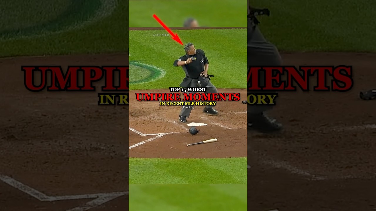 15 худших судейских моментов в истории MLB | Часть 2