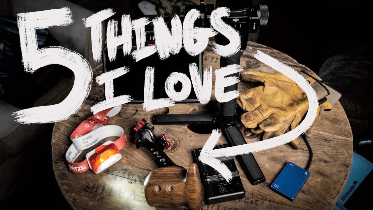 Top 5 Random Filmmaking Things I love