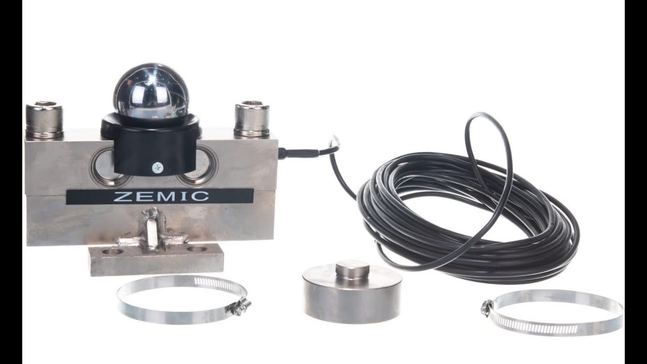 Видеообзор тензодатчика ZEMIC HM9B-C3-30t  и весового индикатора Титан 9