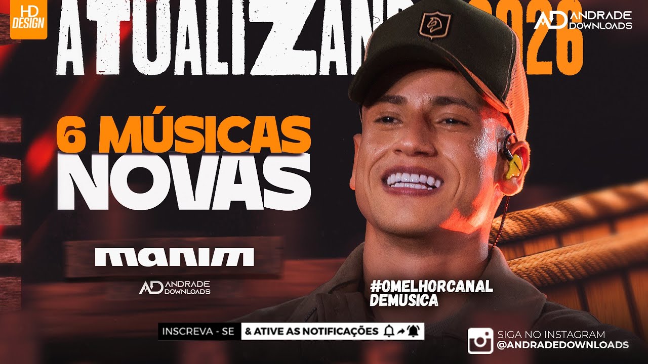 MANIM VAQUEIRO - ATUALIZANDO 2026 - ( 06 MÚSICAS NOVAS ) @AndradeDownloads