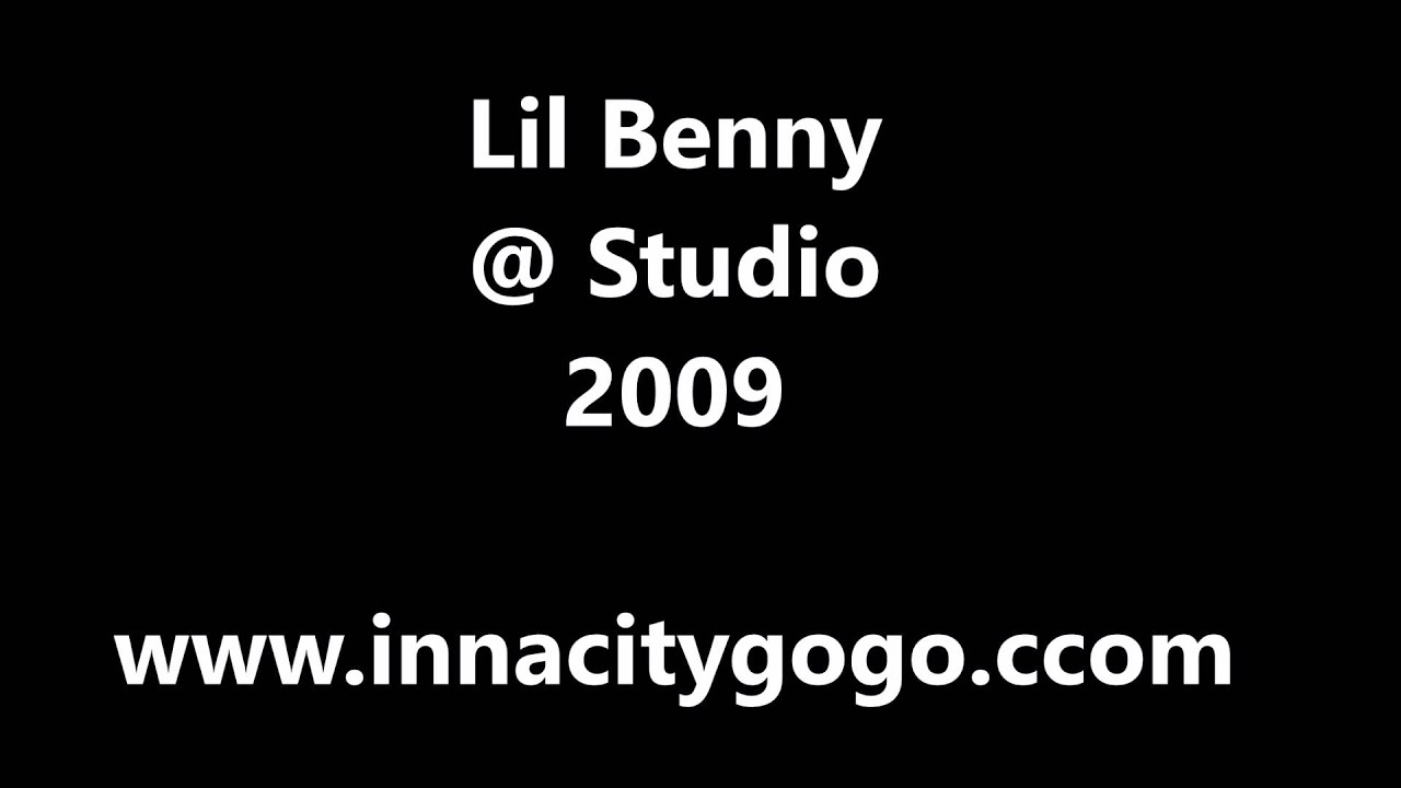 Lil Benny @Studio 2009