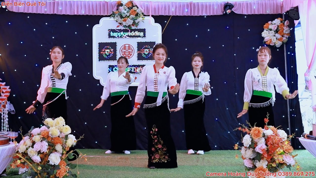MÚA MỪNG LỄ THÀNH HÔN VĂN BẰNG & MINH NGUYỆT BẢN NẬM HE XÃ MƯỜNG TÙNG ĐIỆN BIÊN
