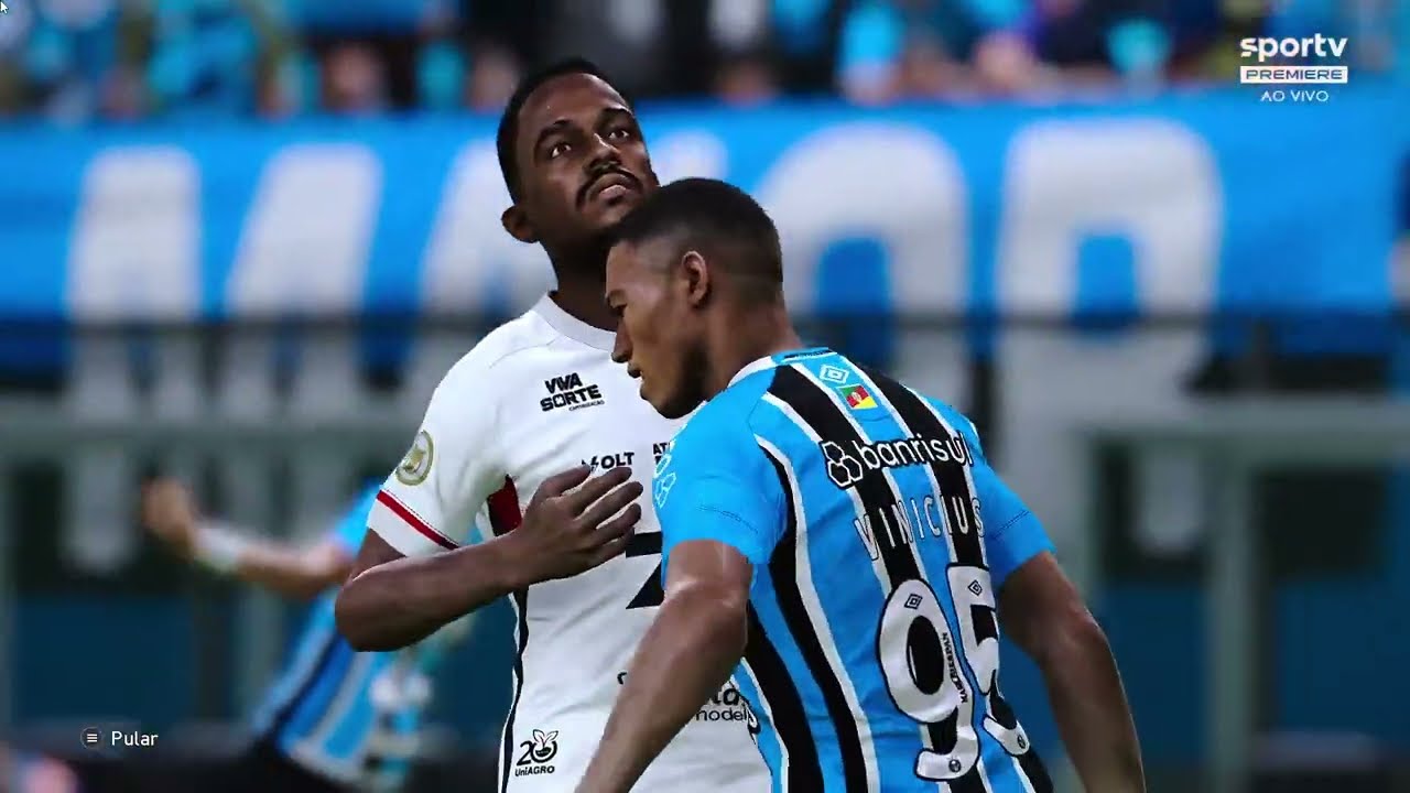 GRÊMIO X VITÓRIA I A0 V1VO COM 1MAGEM I JOGO G4MEPLAY-PES  2021/PC