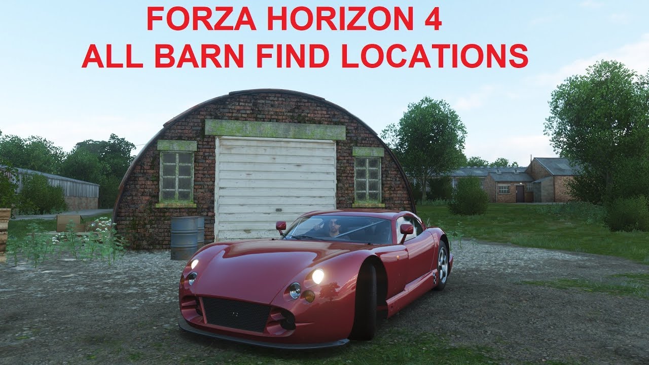 Forza Horizon 4 All Barn Find Locations & Cutscenes