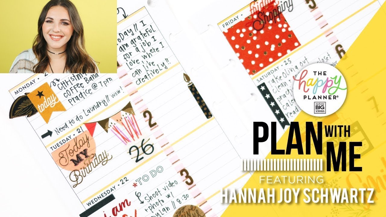 Plan With Me! // Feat. Hannah Joy!