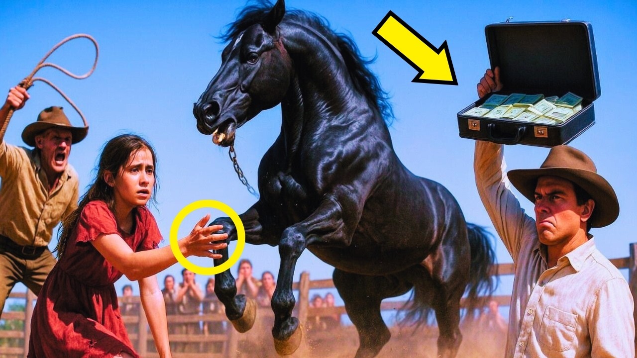 32 MILHÕES SE VOCÊ DOMAR O MEU CAVALO SELVAGEM... DISSE O CHEFE PARA A CRIANÇA ÓRFÃ DA ROÇA...
