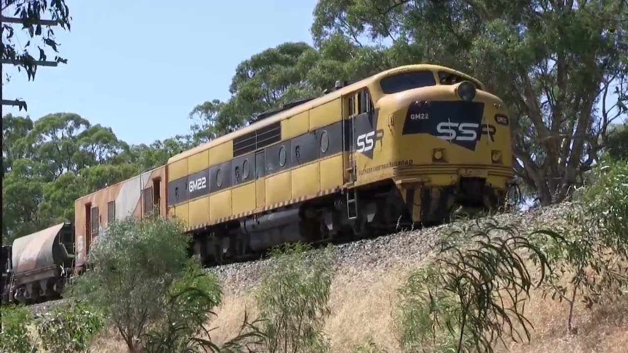 Three Streamliners on the North East Line - SSR Ballast Train