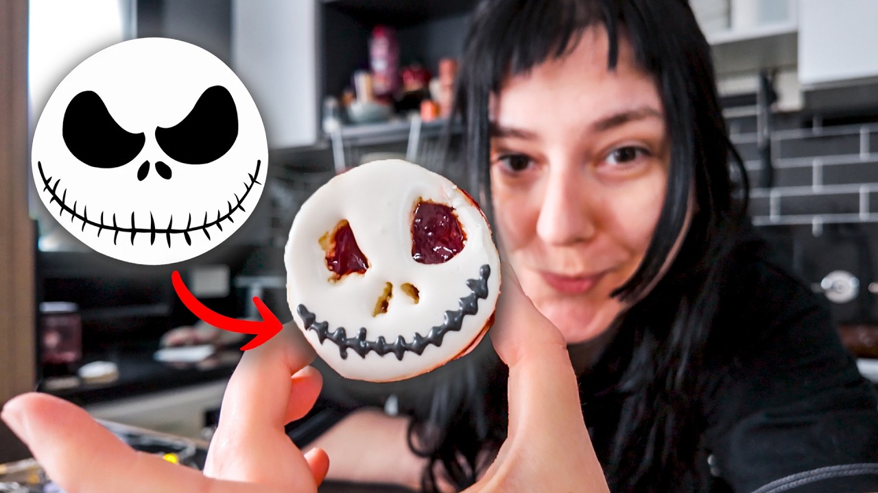 ME SAQUÉ 10 EN PASTELERÍA CON ESTA RECETA DE GALLETITAS👻🎃