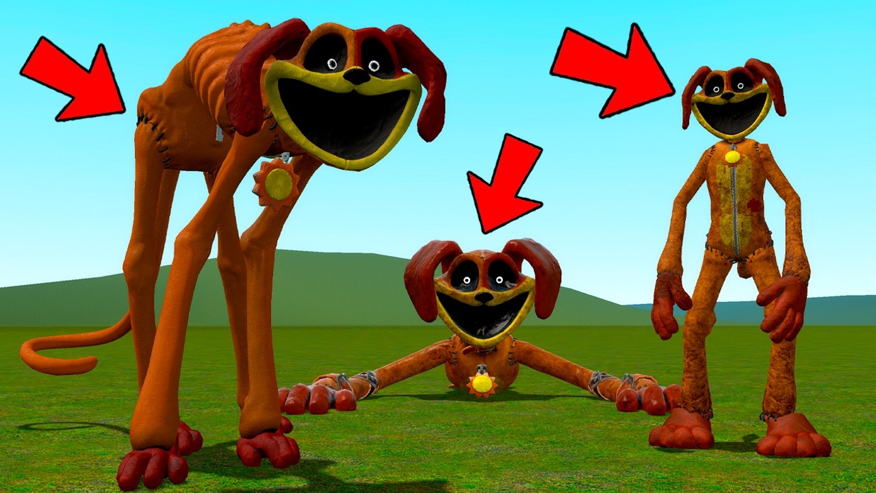 I FOUND ALL MYSTERY DOG FOR POPPY PLAYTIME In Garry's Mod!