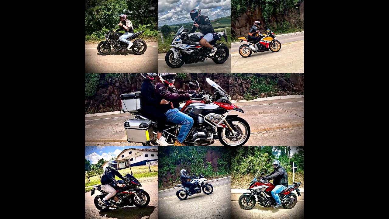 Indo pro almoço do motogrupo
