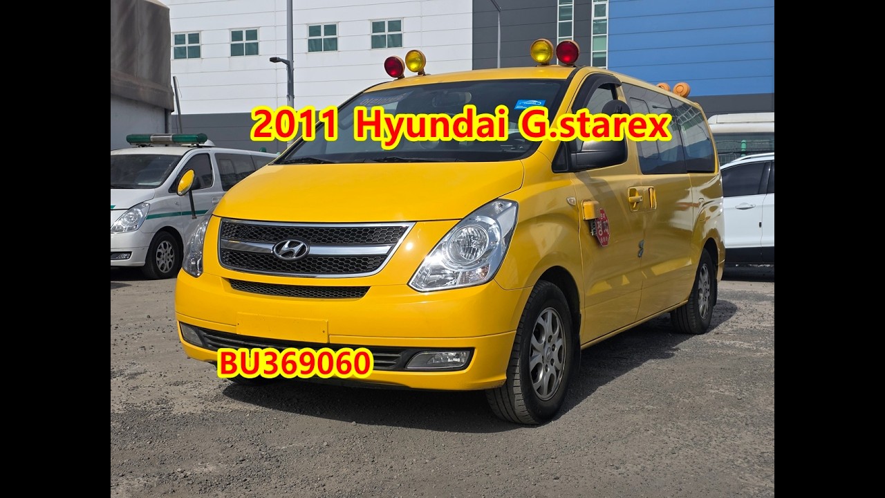 2011 Hyundai G.starex 12 seat used car export ( BU369060 ) carwara, 카와라 그랜드 스타렉스 수출