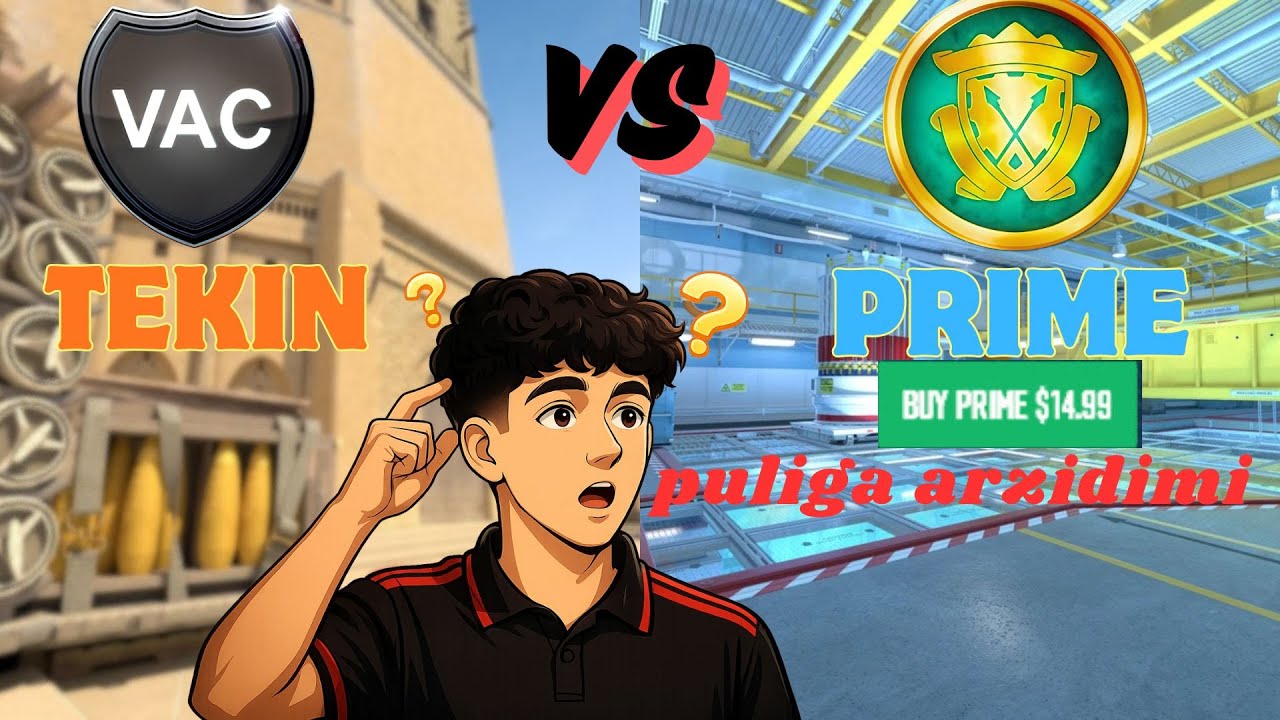 CS2 da PRIME STATUS puliga arziydimi? | PULLIK VS TEKIN