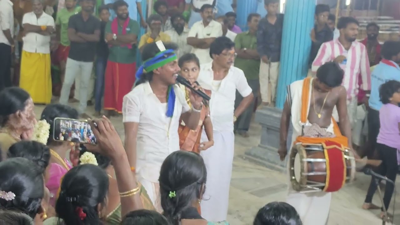 சத்யா அனல் பறக்கும் கும்மி பாடல் 🔥🙏