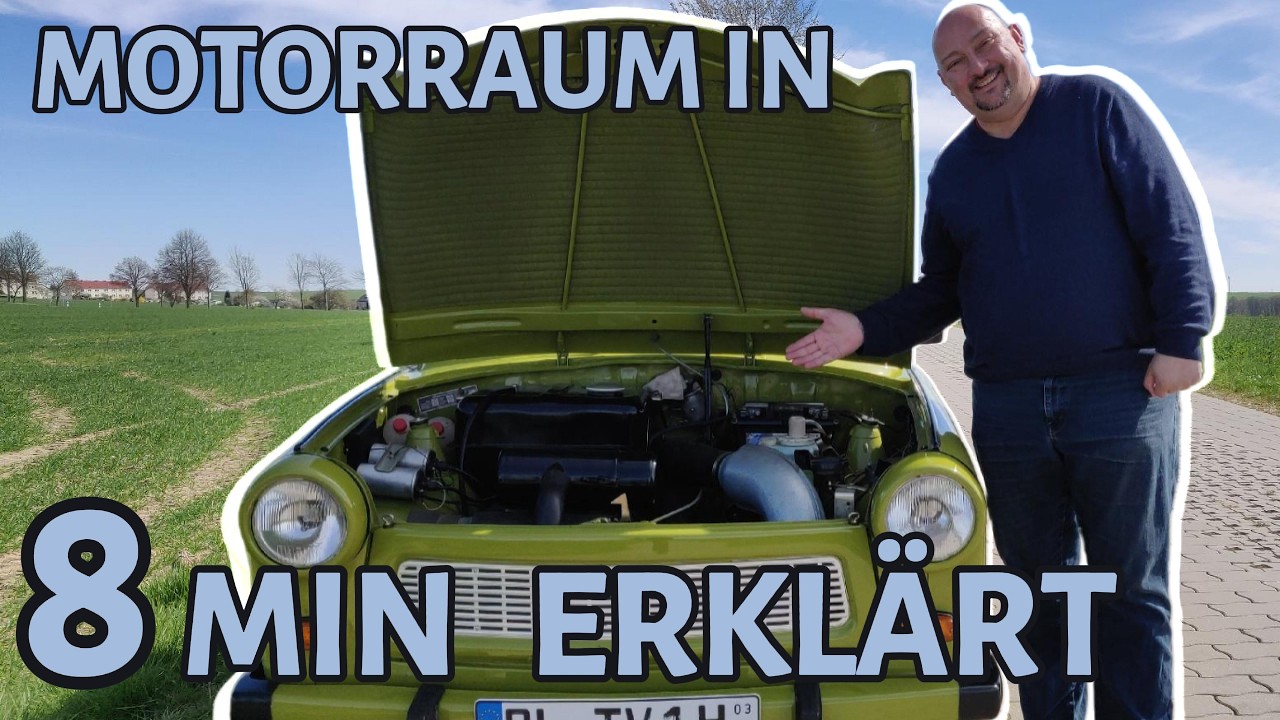 DDR Technik erkl&auml;rt | Motor & Technik Trabant 601 | Alle Bauteile in 8 Minuten