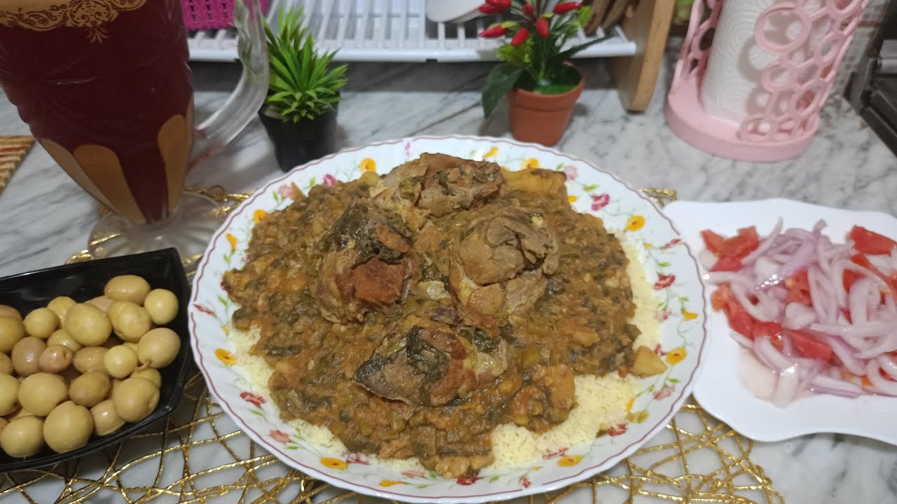 بربوشة البندراق (البرزقاله) طبق تقليدي خاص باهل الجنوب على طريقتي و بلمستي الخاصة