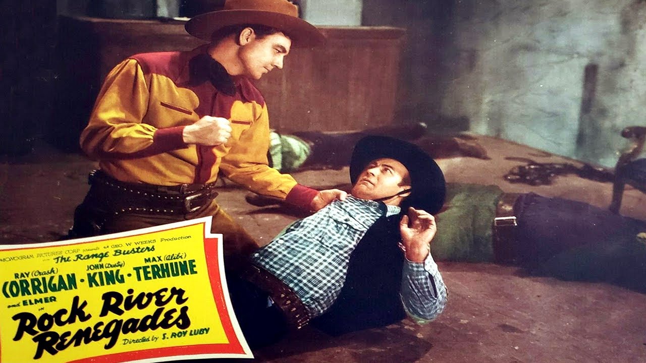 ROCK RIVER RENEGADES - Ray Corrigan, John 'Dusty' King - Free Western Movie [English]