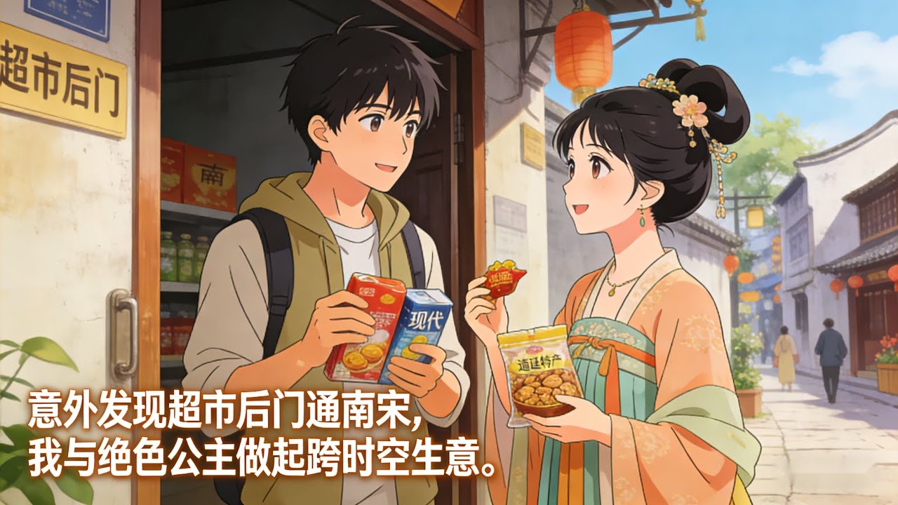 意外发现超市后门通南宋，我与绝色公主做起跨时空生意。我的顾客，是位来自七百年前的女将军。#種田 #種田文 #種田小說 #年代小說 #動漫 #漫畫 #小說推薦