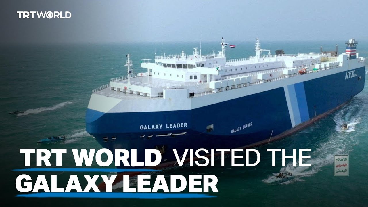 Exclusive: TRT World visits Galaxy Leader-the first ship to be captured in the Red Sea