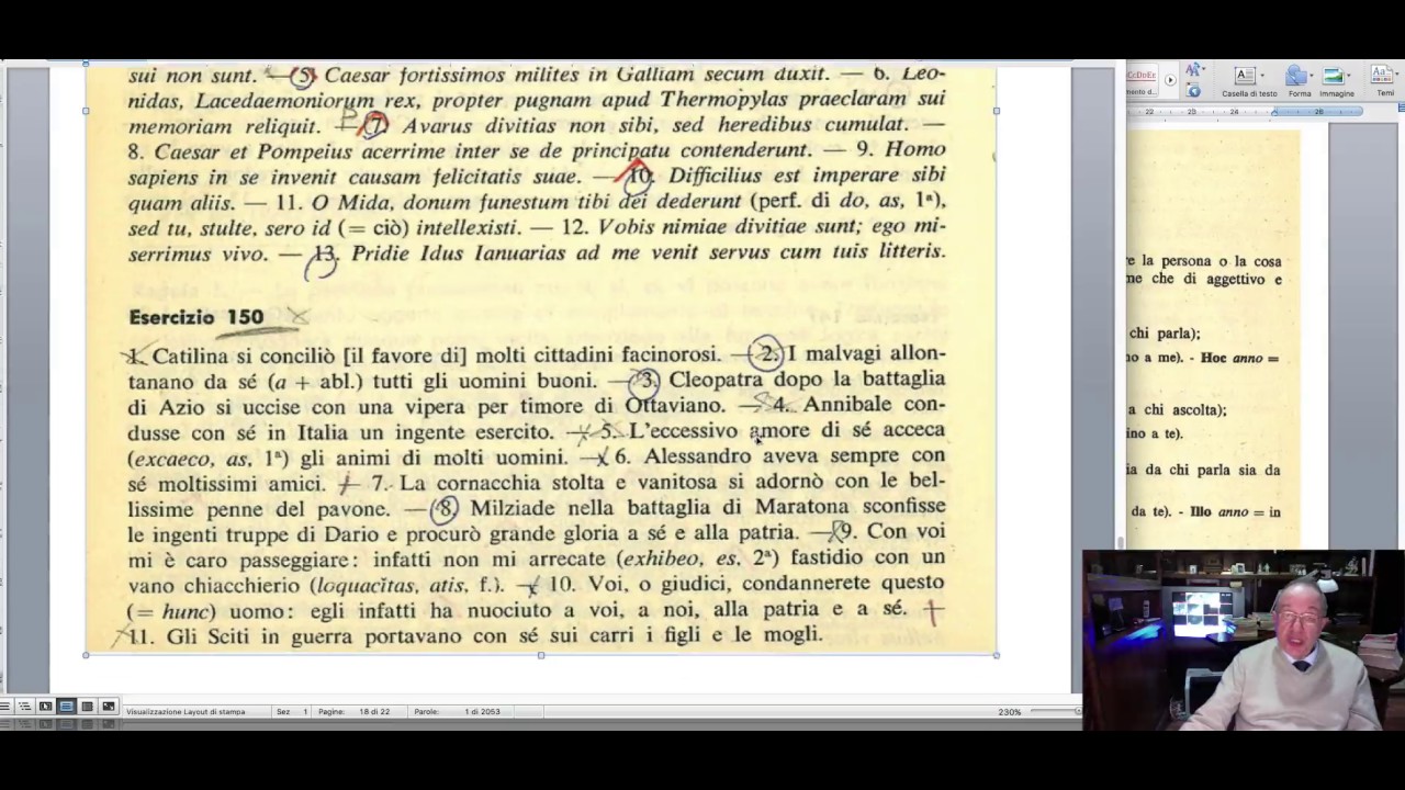 Latino da capo o da zero: Lectio XVIII. Pronomi possessivi e dimostrativi.