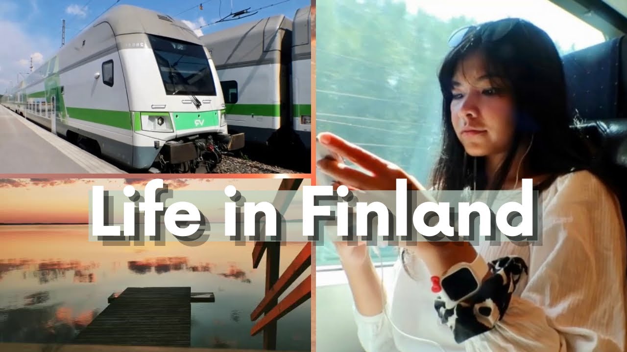 Train to Lappeenranta - Finland train travel vlog 🚆 |🇲🇲 🇫🇮