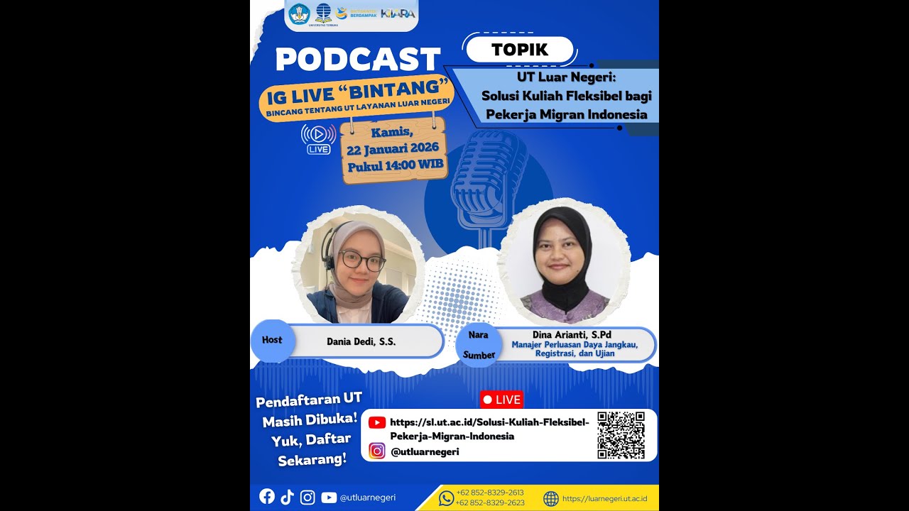 UT Luar Negeri: Solusi Kuliah Fleksibel bagi Pekerja Migran Indonesia