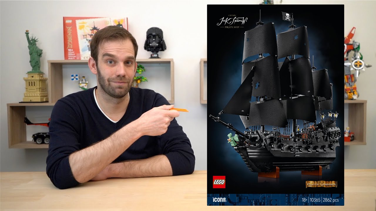 Bauen mit Spezi: LEGO ® Icons 10365 Captain Jack Sparrows Piratenschiff Black Pearl / Sparrow's Ship