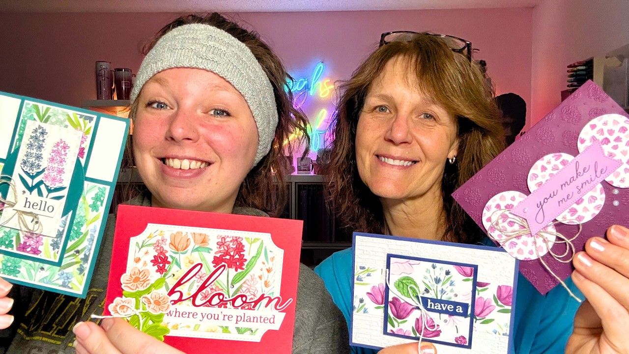 How to Make 4 Gorgeous Floral Cards (Fun Fold + Layout Ideas)
