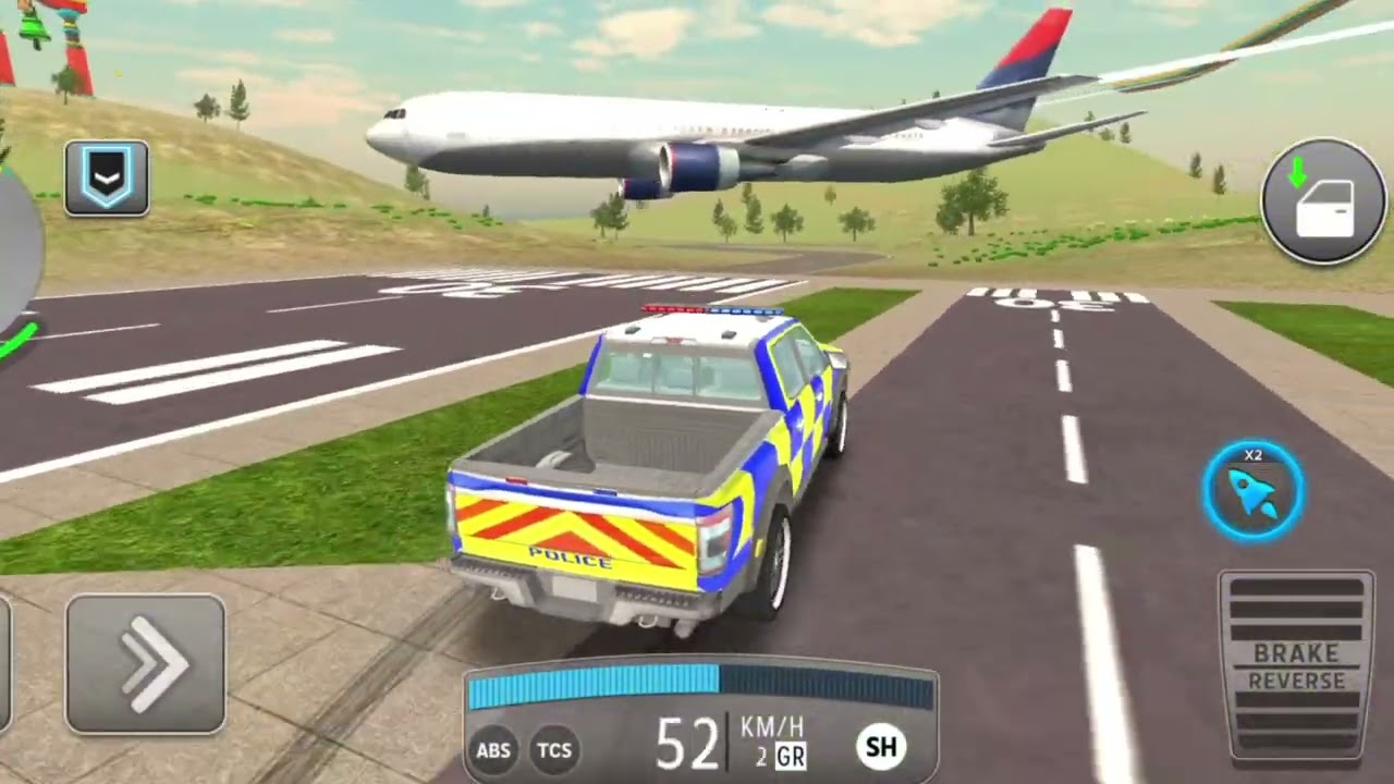 Day_06_New gaming I am raiding airoplane 🛣️and car