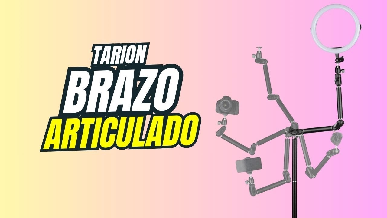 Brazo articulado de Tarion para tu cámara