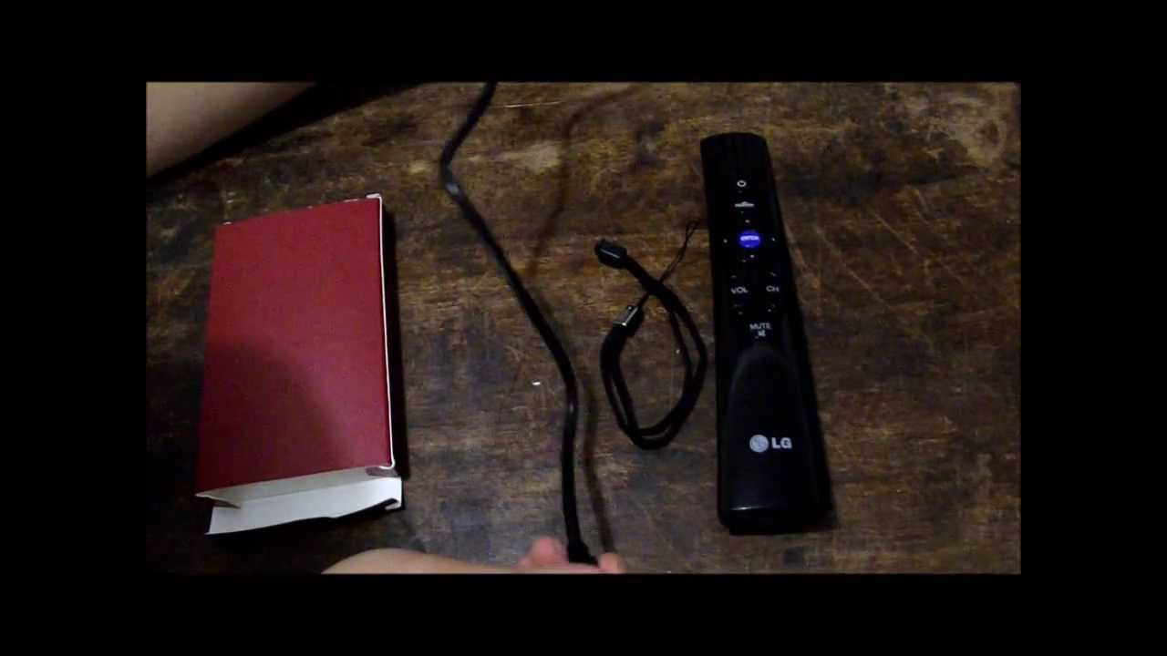 LG MAGIC MOTION REMOTE UNBOXING