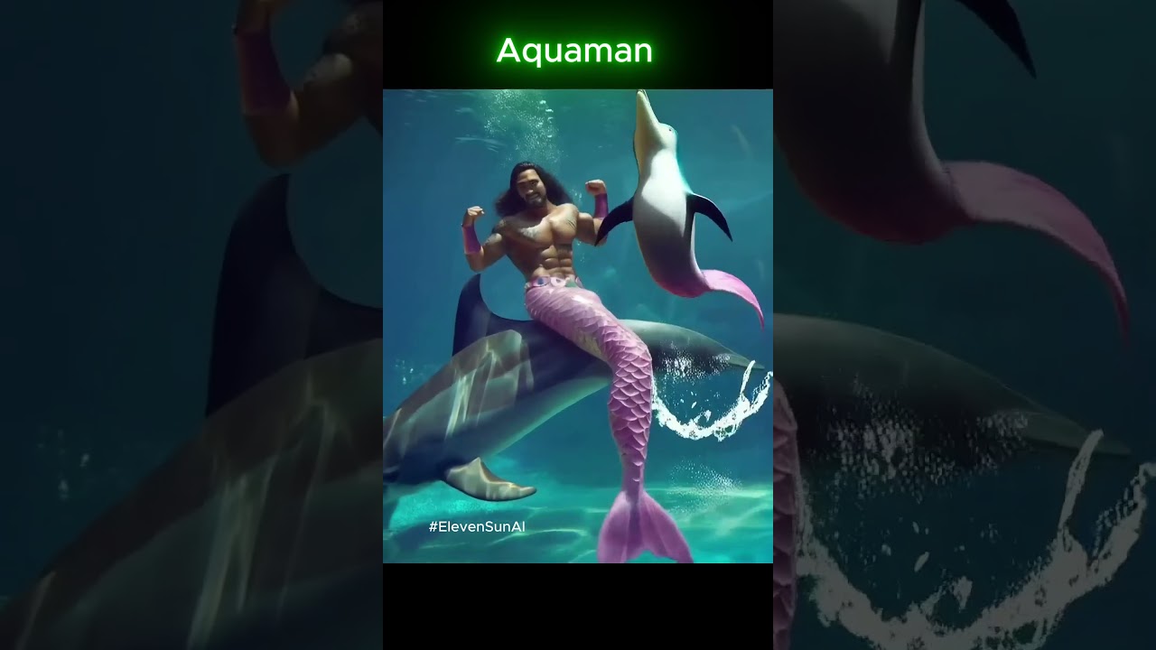 Aquaman Reimagined by AI | Epic Underwater World Like Never Before!