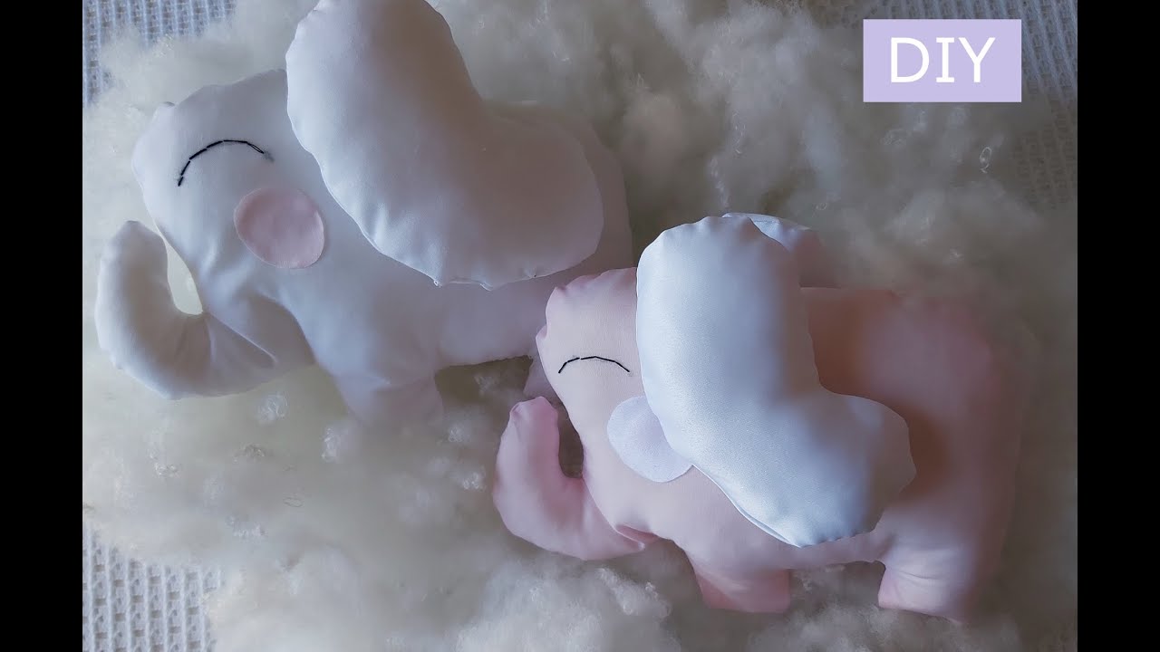 ✅DIY: COMO HACER UN ELEFANTE DE TELA 2021 / TUTORIAL DE MU&Ntilde;ECO DE TRAPO / REGALA O EMPRENDE⭐