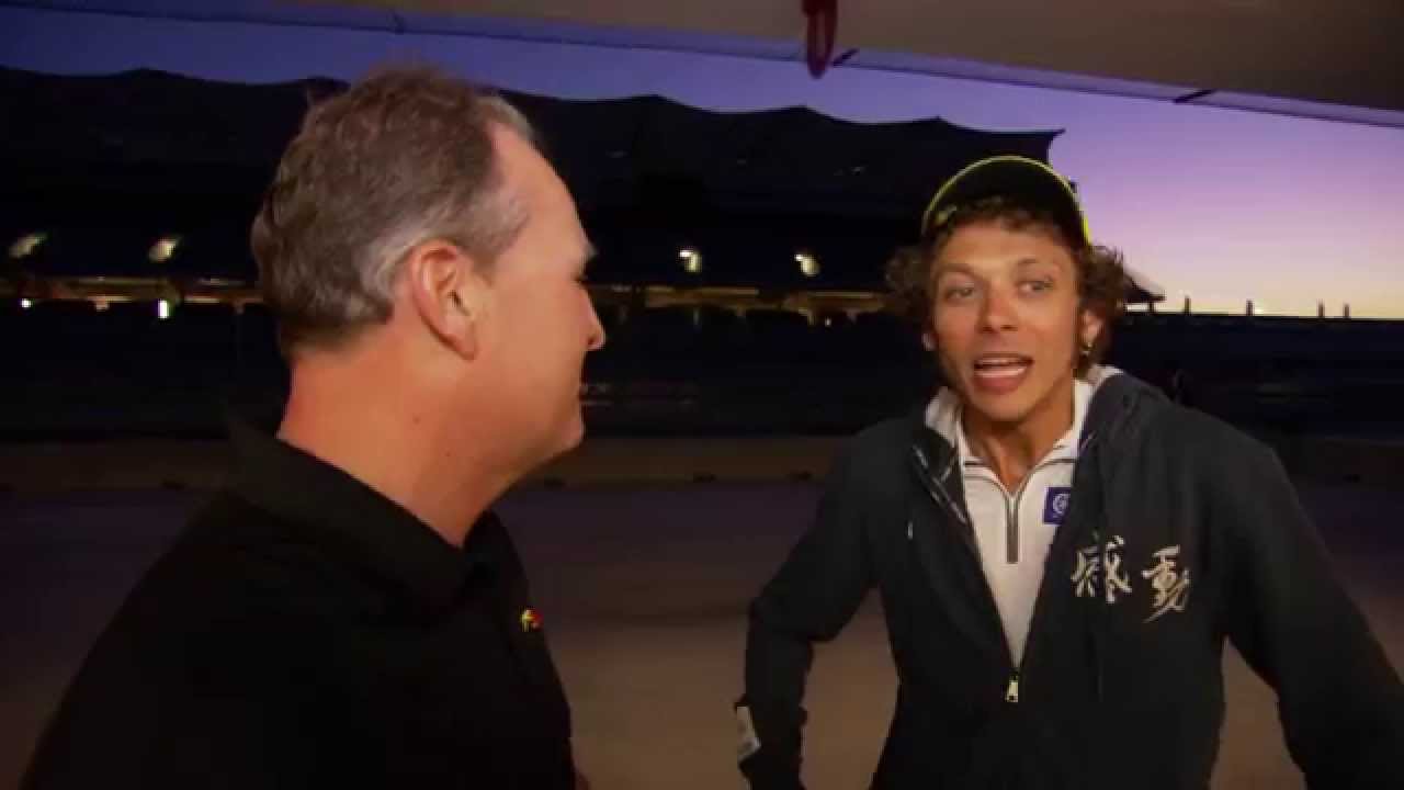 Valentino Rossi Interviewed by Jonathan Green at COTA
