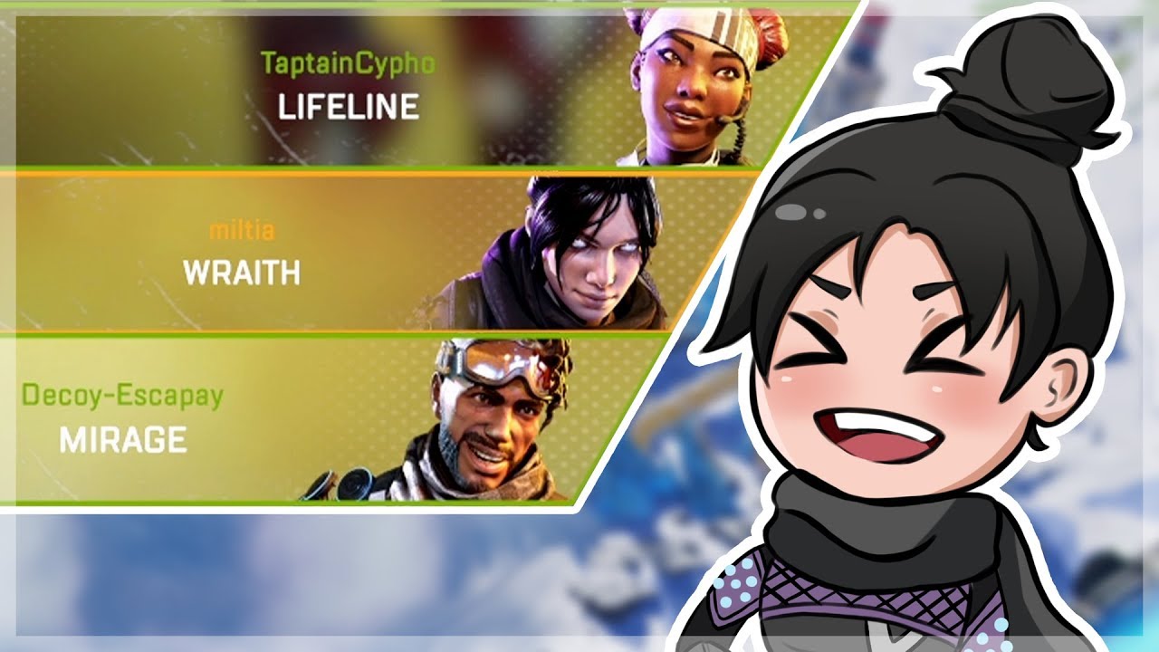 the most CHAOTIC squad in apex legends