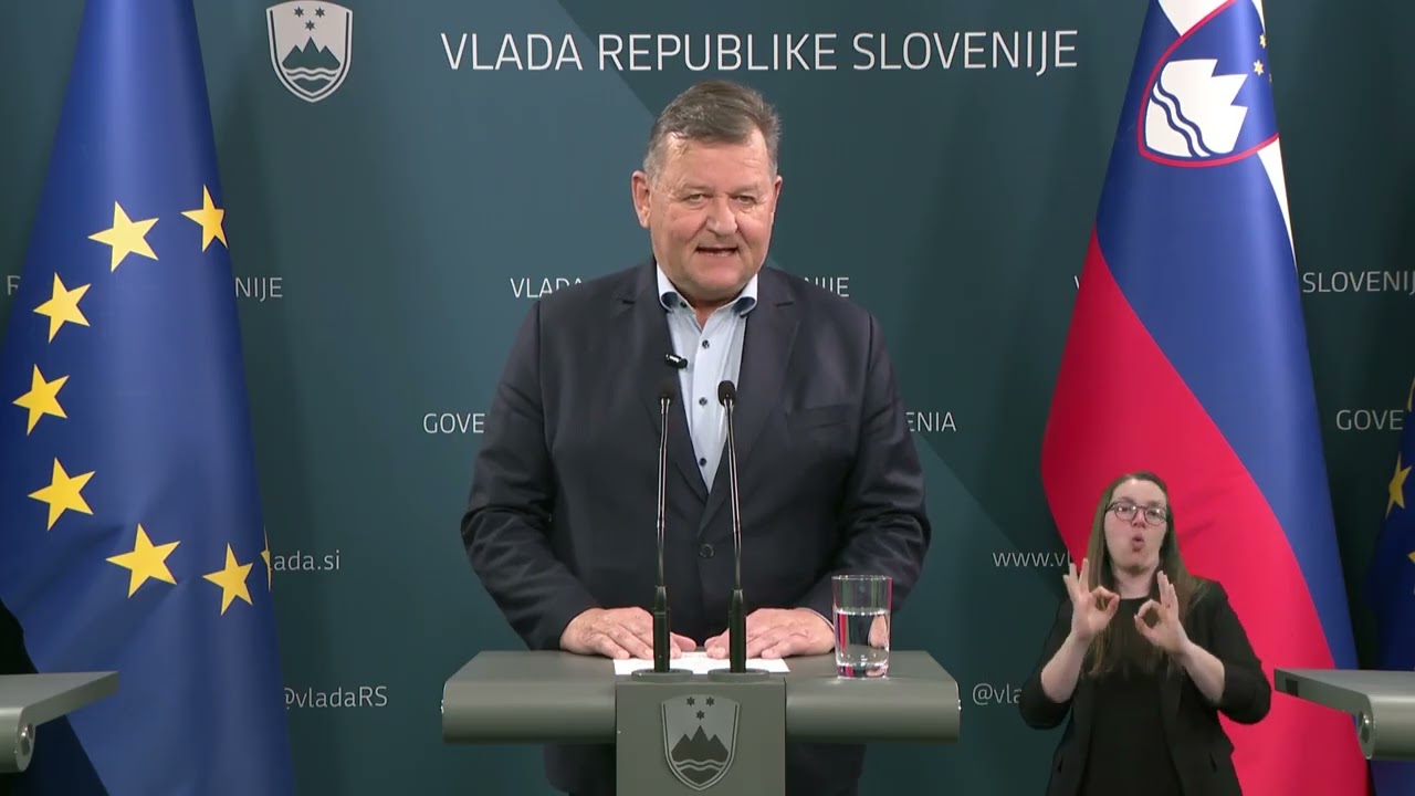 Novinarska konferenca po seji vlade