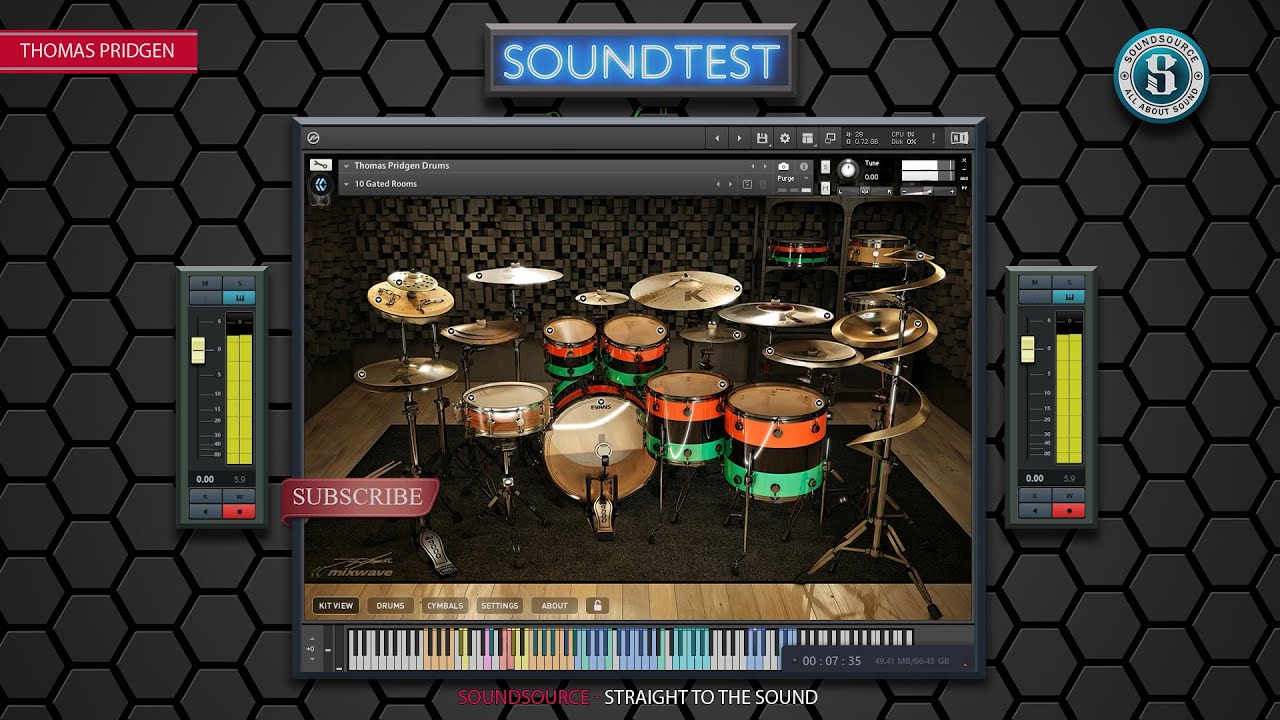 MIXWAVE - Thomas Pridgen Drums - ALL KITS