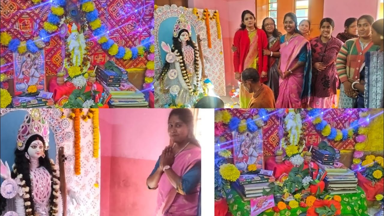 সরস্বতী পূজা 2026|Saraswati puja vlog 2026 #dailyvideoblog #minivlog #vlog #2026 