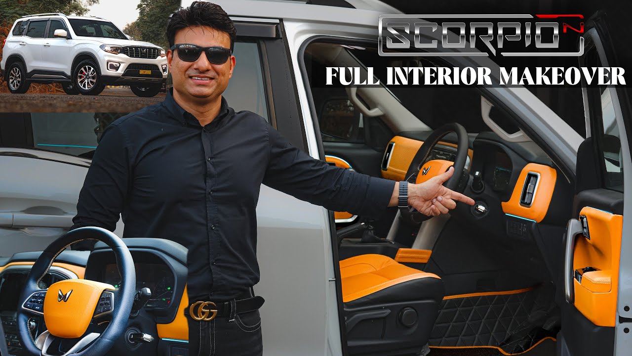 SCORPIO-N Z6 with INDIA'S Most Fantastic LUXURIOUS INTERIOR DONE | REAL MODIFICATION | 📞7977662321