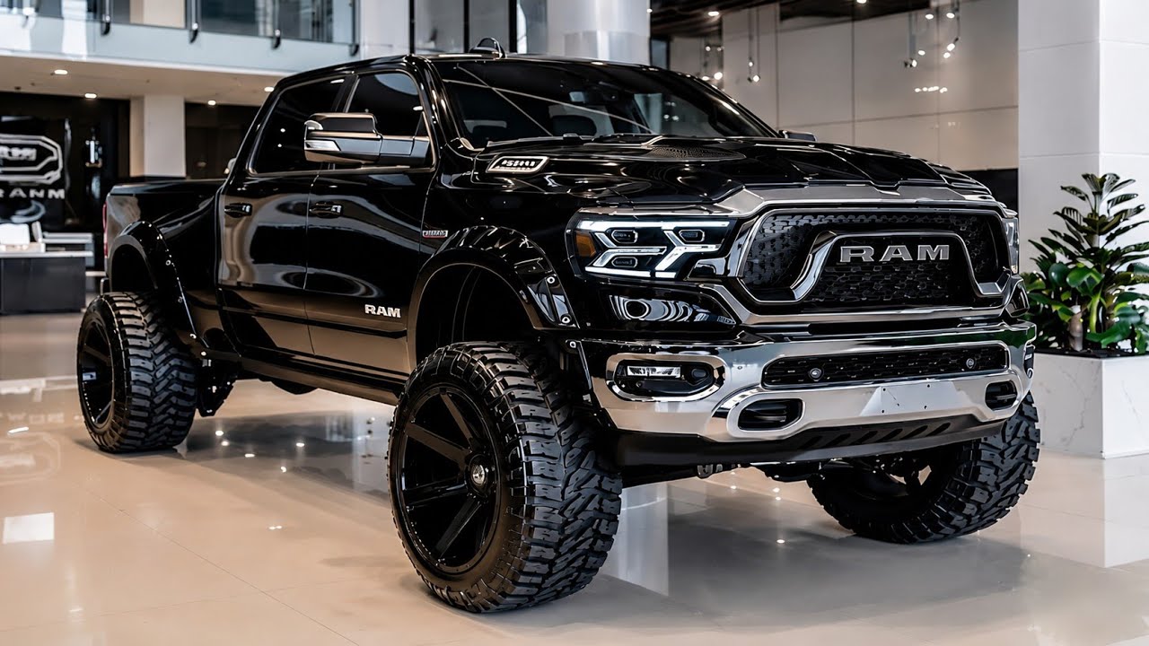 2027 Dodge RAM TRX Black Edition &mdash; Невероятный внедорожный монстр на свободе!
