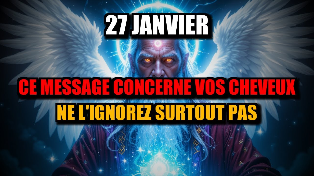 Élus, Ce 27 JANVIER, le Ciel révèle le secret de vos cheveux    Votre Couronne Sacrée ! 💇✨