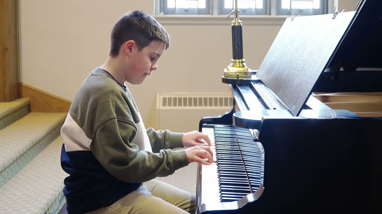 Sonatina in C Major Op. 36 No. 3- M. Clementi, performed by Jack