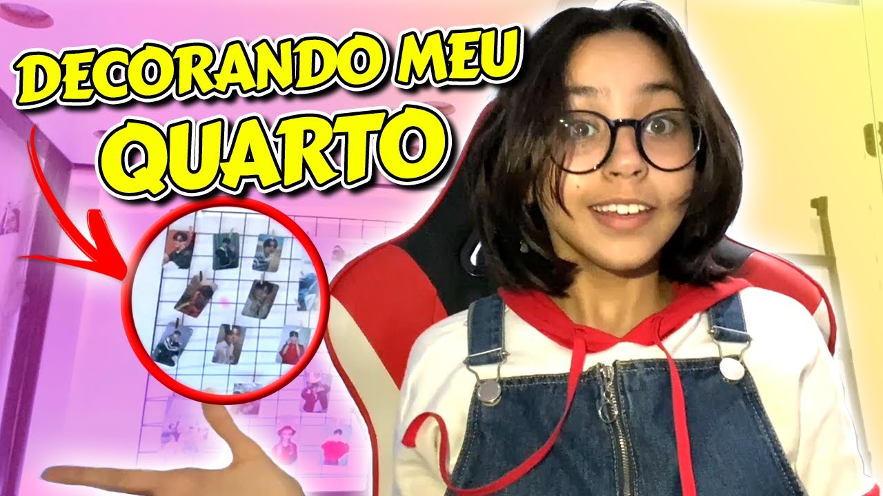 DECORANDO MEU QUARTO COM QUADRO DE KPOP  | COISAS DA LUNA