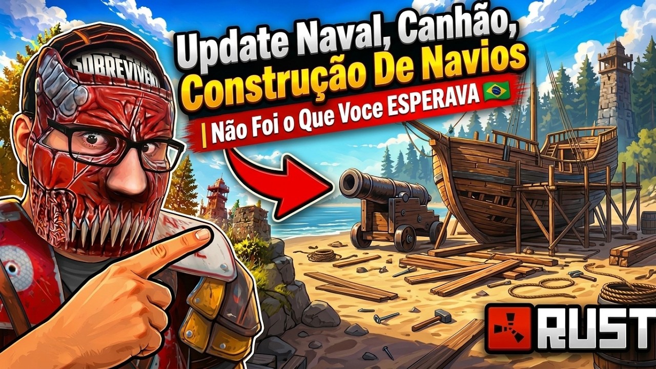 Update Naval, Canhão, Construção De Navios | Não Foi o Que Voce ESPERAVA 🇧🇷