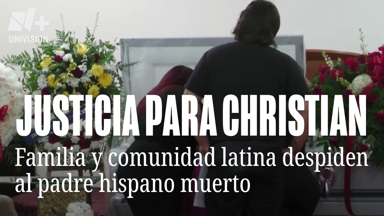Dan el &uacute;ltimo adi&oacute;s a Christian D&iacute;az, el hispano que muri&oacute; a manos de la polic&iacute;a de Phoenix